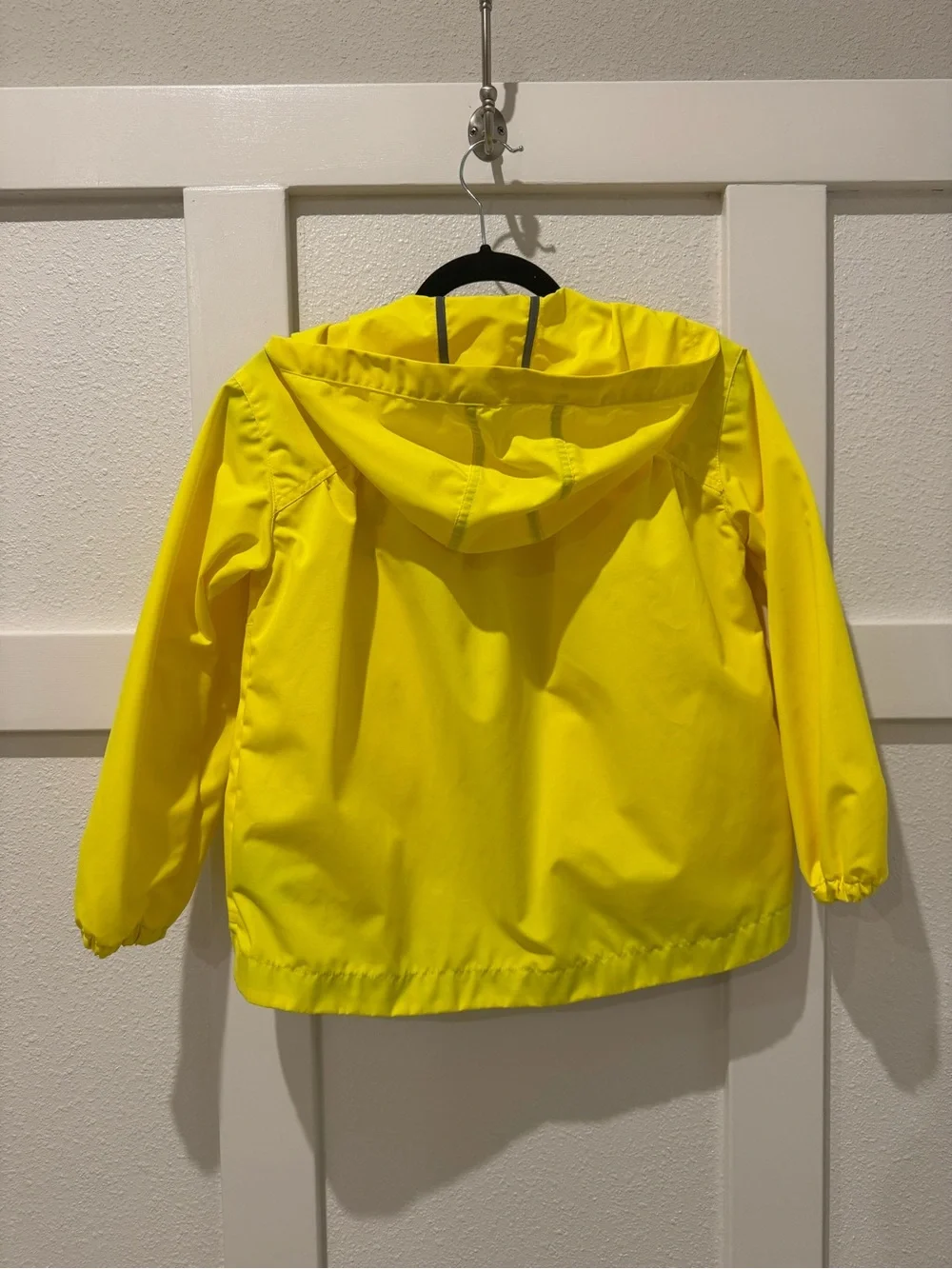 Tommy Hilfiger Bright Yellow Kids Hooded Raincoat